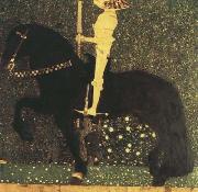 Gustav Klimt Life is a Struggle (The Golden Knight) (mk20) oil painting on canvas